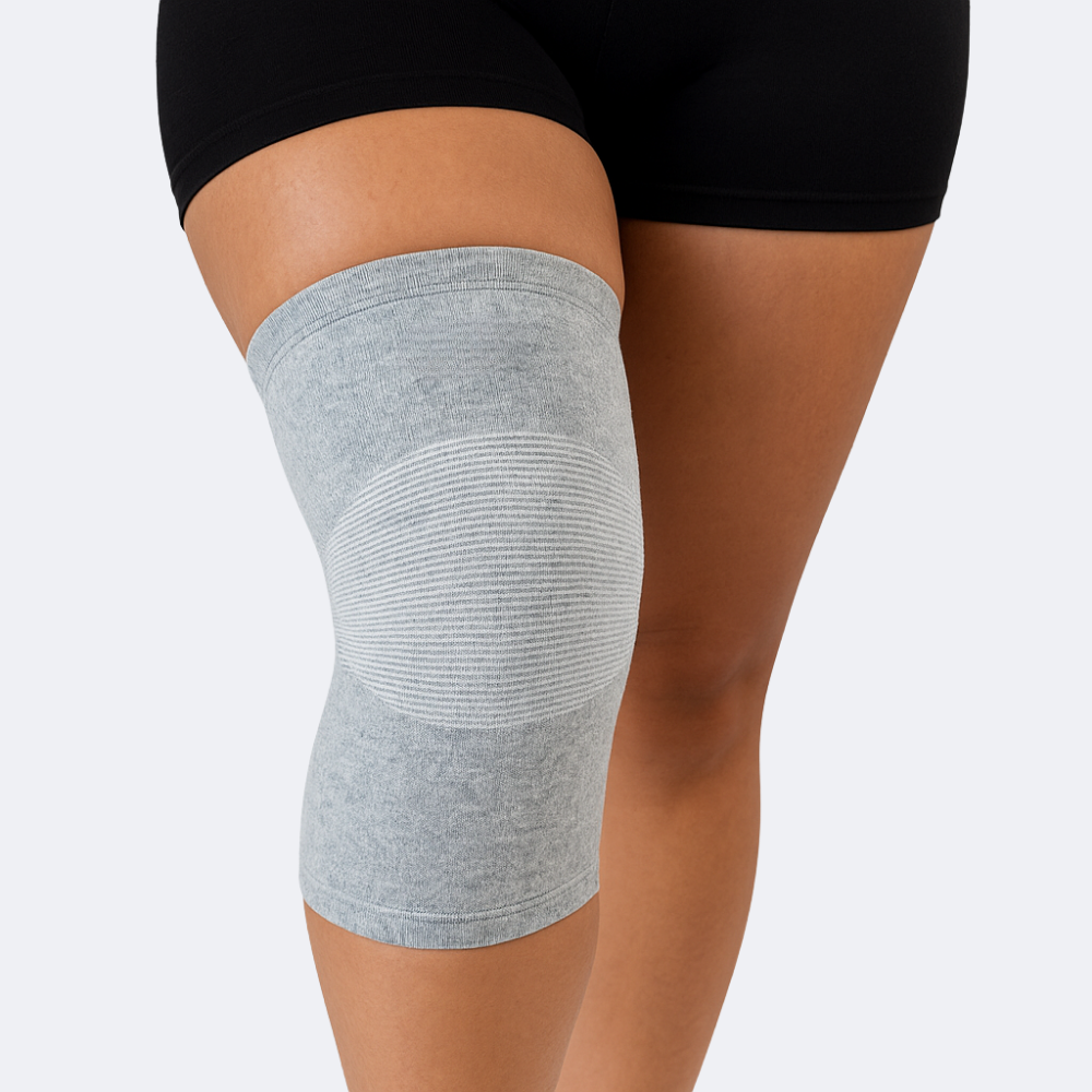 Genouillère de compression en bambou